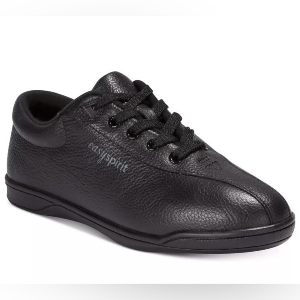 Easy Spirit ESAP1 Black Leather shoe Size 7m